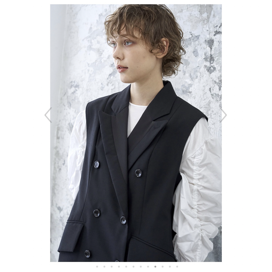 ESTNATION - 新作) 元値82,500円 EZUMi エズミ ジレ ロング ESTNATION - 新作) 元値82,500円 EZUMi エズミ ジレ ロング