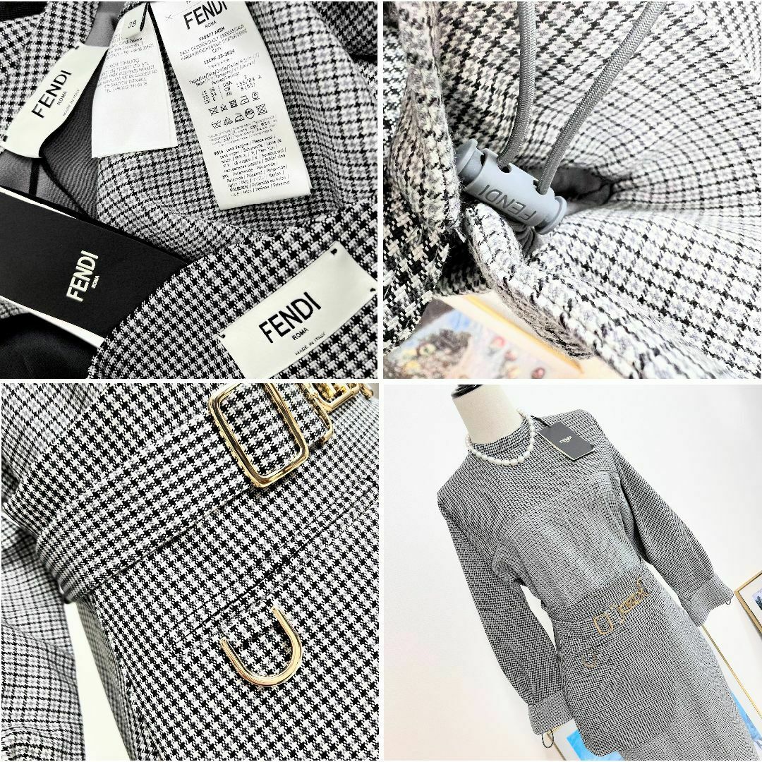 FENDI - ☆FENDI☆新品タグ付☆2023☆FFベルト付☆ロング FENDI - ☆FENDI☆新品タグ付☆2023☆FFベルト付☆ロング