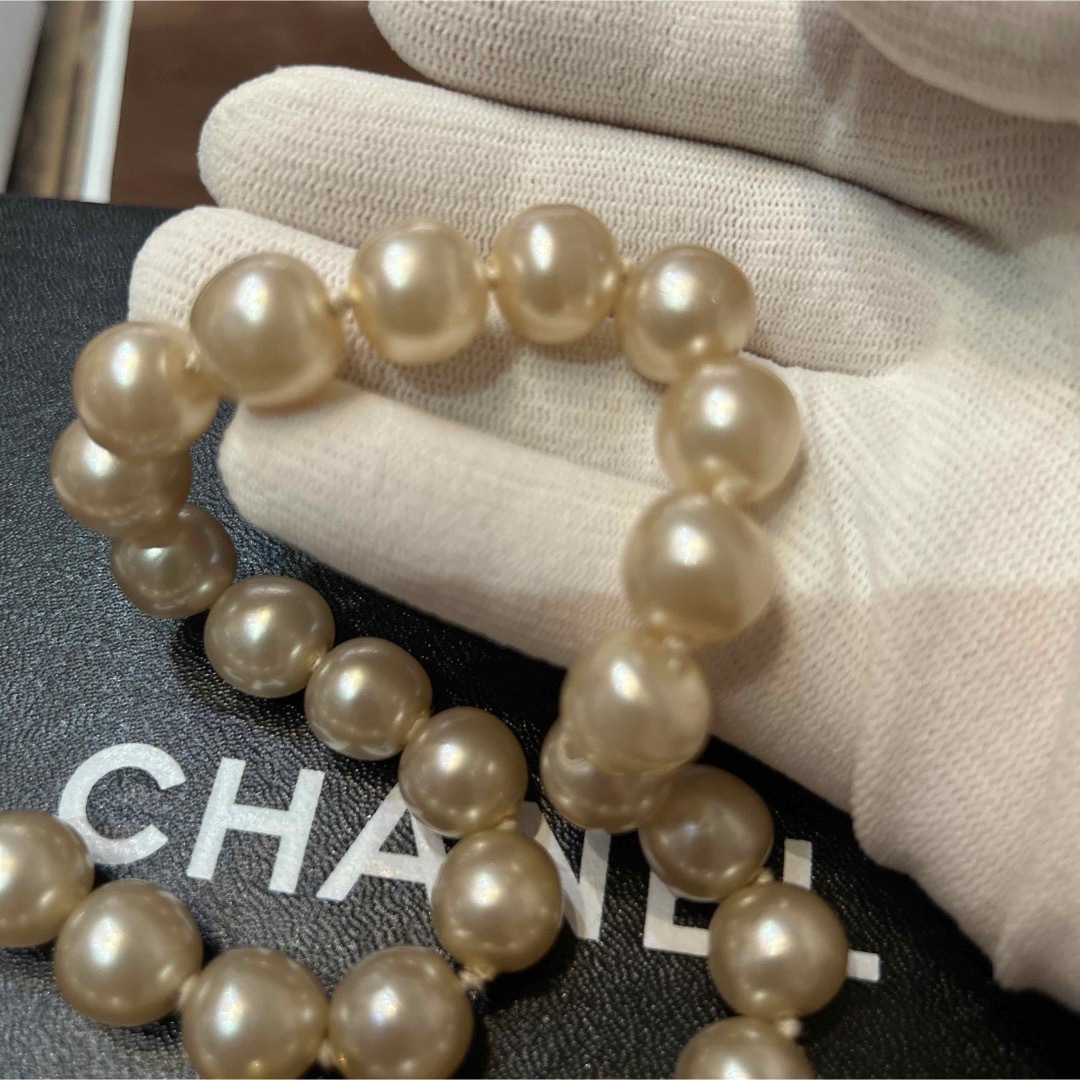 CHANEL - CHANEL パール ネックレス ヴィンテージ 正規品の通販 CHANEL - CHANEL パール ネックレス ヴィンテージ 正規品の通販