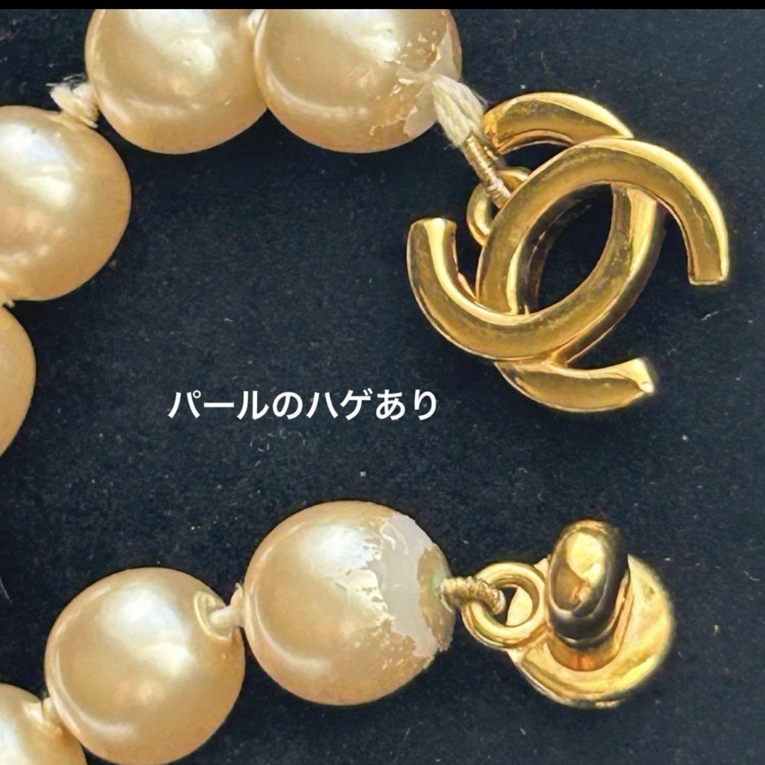CHANELパールネックレス 美品 - アクセサリー CHANELパールネックレス 美品 - アクセサリー