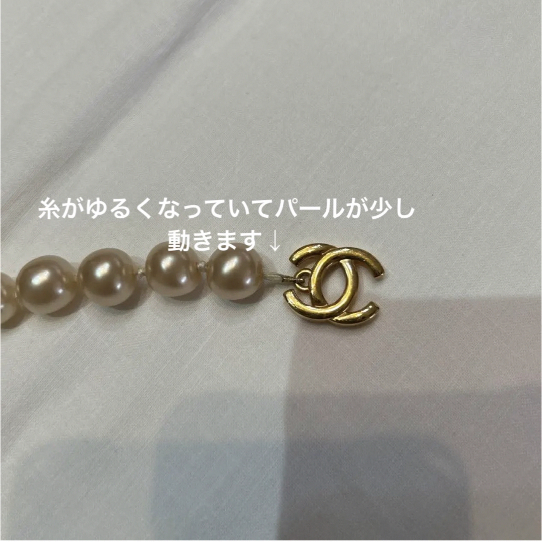 CHANEL - CHANEL パール ネックレス ヴィンテージ 正規品の通販 CHANEL - CHANEL パール ネックレス ヴィンテージ 正規品の通販