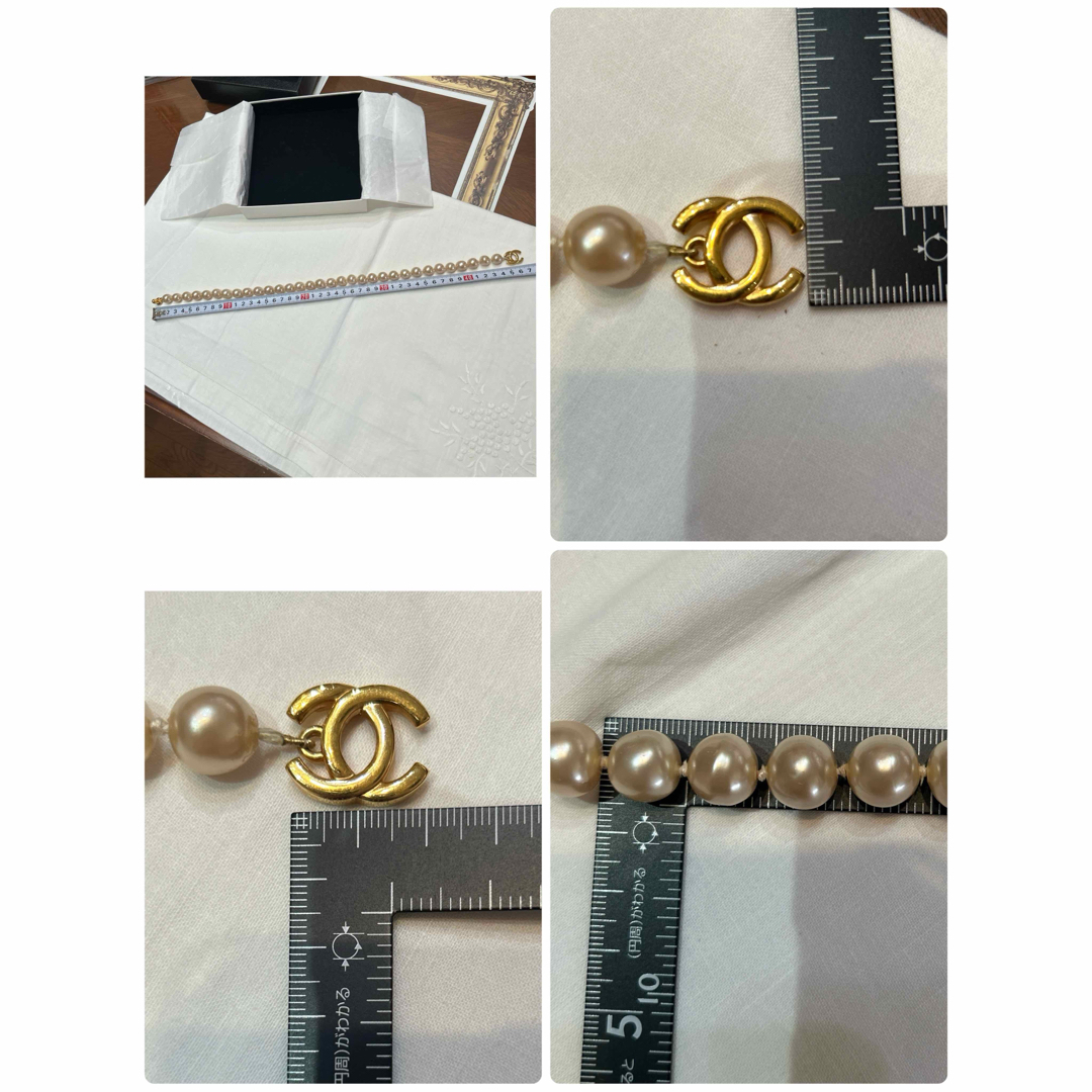 CHANEL - CHANEL パール ネックレス ヴィンテージ 正規品の通販 CHANEL - CHANEL パール ネックレス ヴィンテージ 正規品の通販