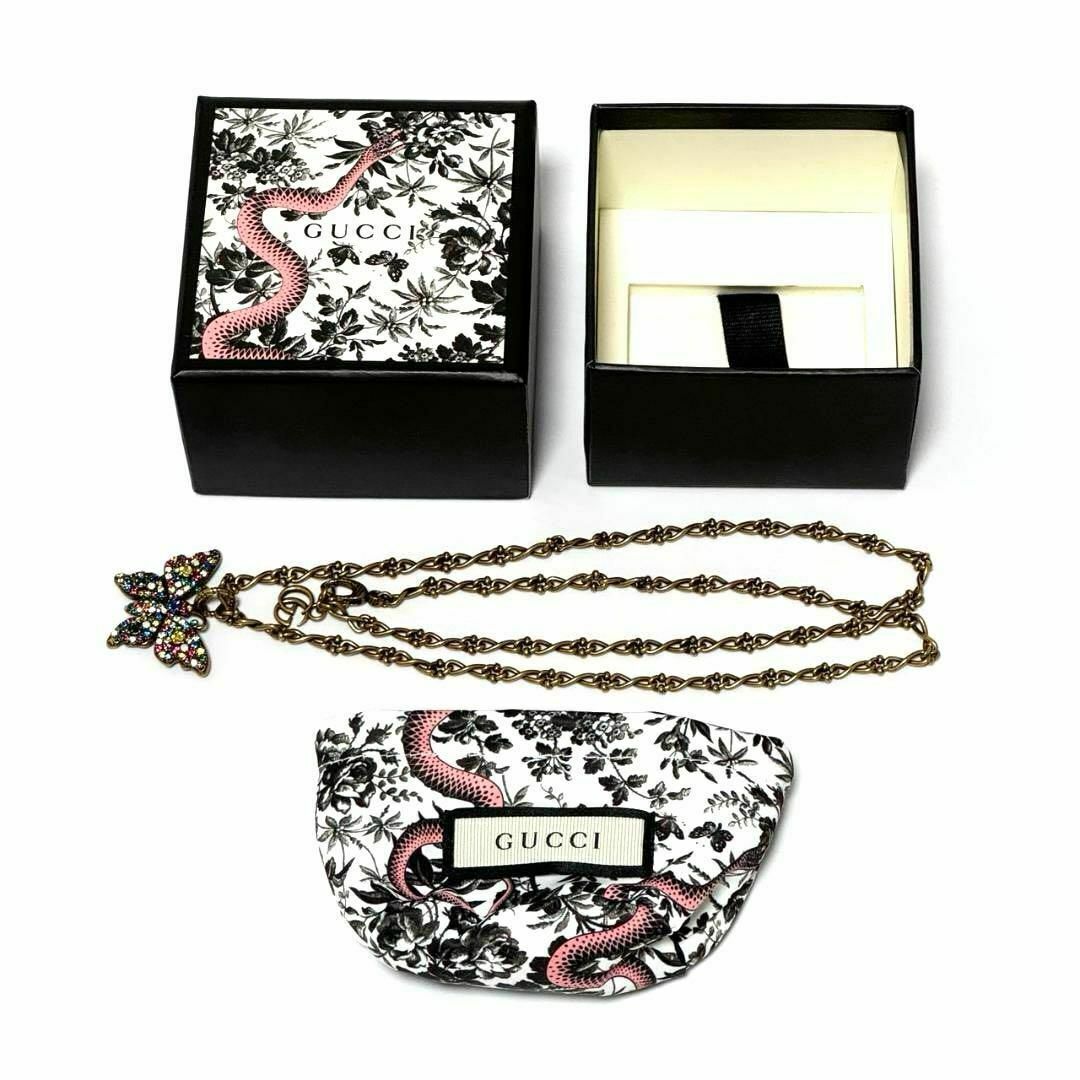 GUCCI - 【新品同様】グッチ GUCCI レディース バタフライ GUCCI - 【新品同様】グッチ GUCCI レディース バタフライ