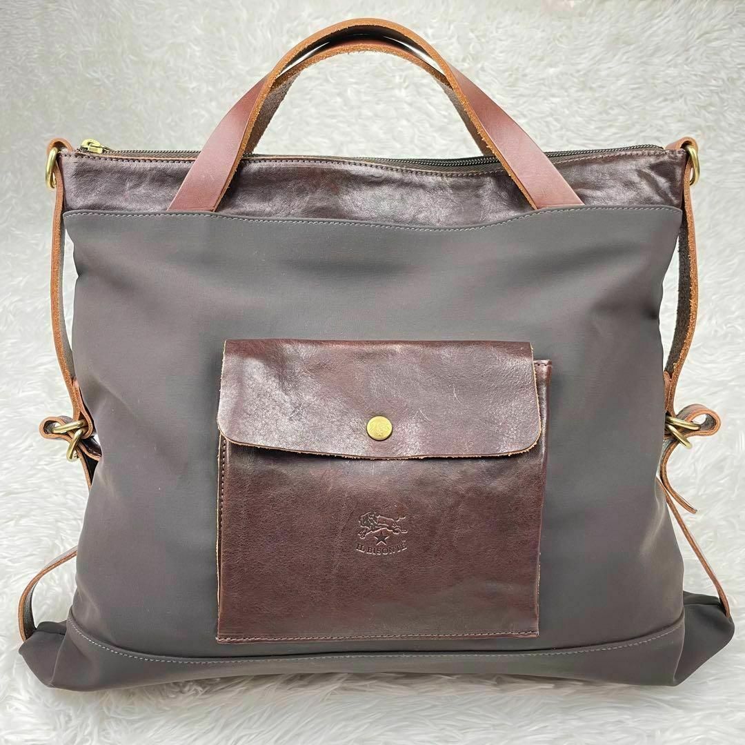 極美品✨イルビゾンテ✨3way✨リュック✨ハンドショルダーバッグ 極美品✨イルビゾンテ✨3way✨リュック✨ハンドショルダーバッグ