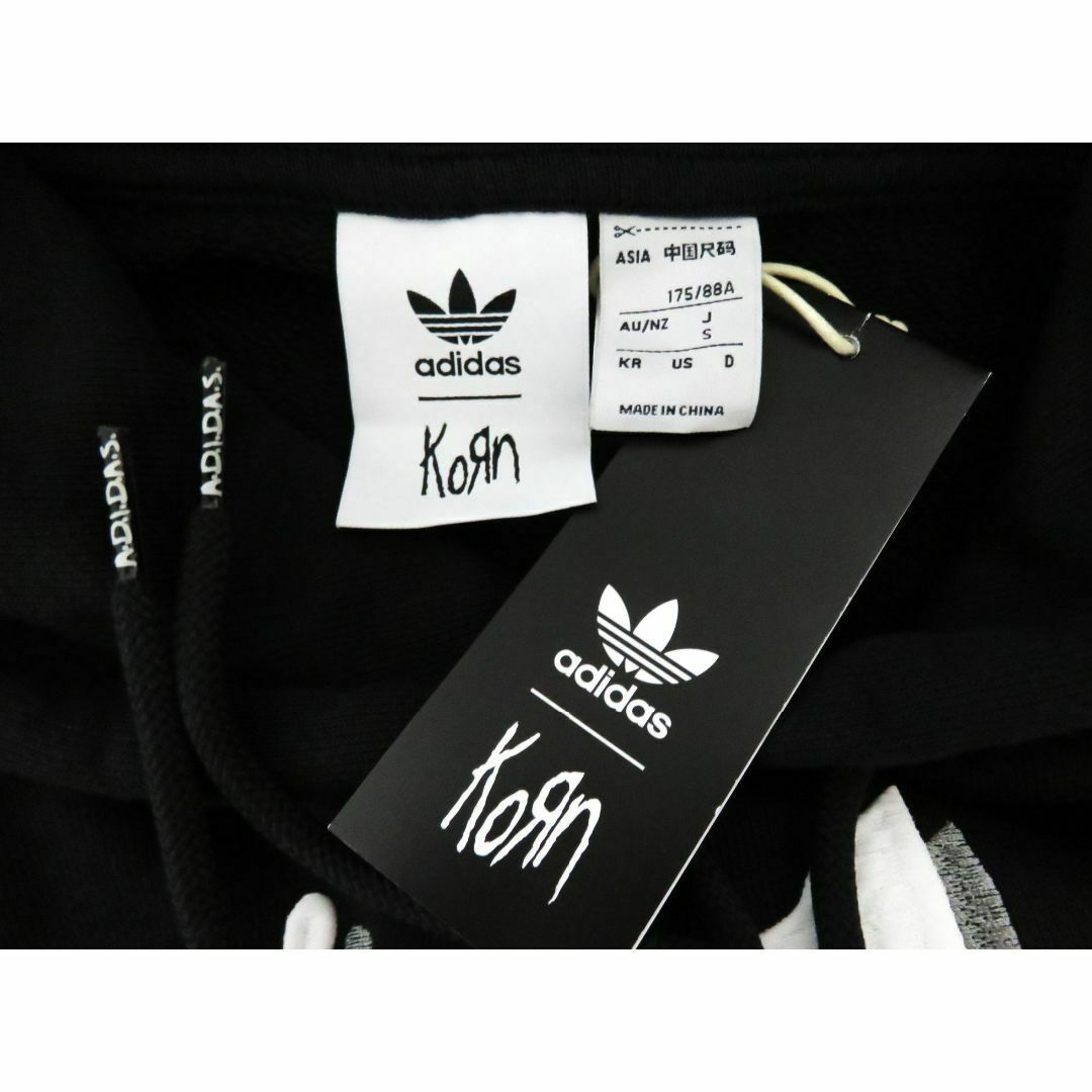 adidas - 新品 adidas × KORN HOODIE S ブラック IN9102の通販 adidas - 新品 adidas × KORN HOODIE S ブラック IN9102の通販