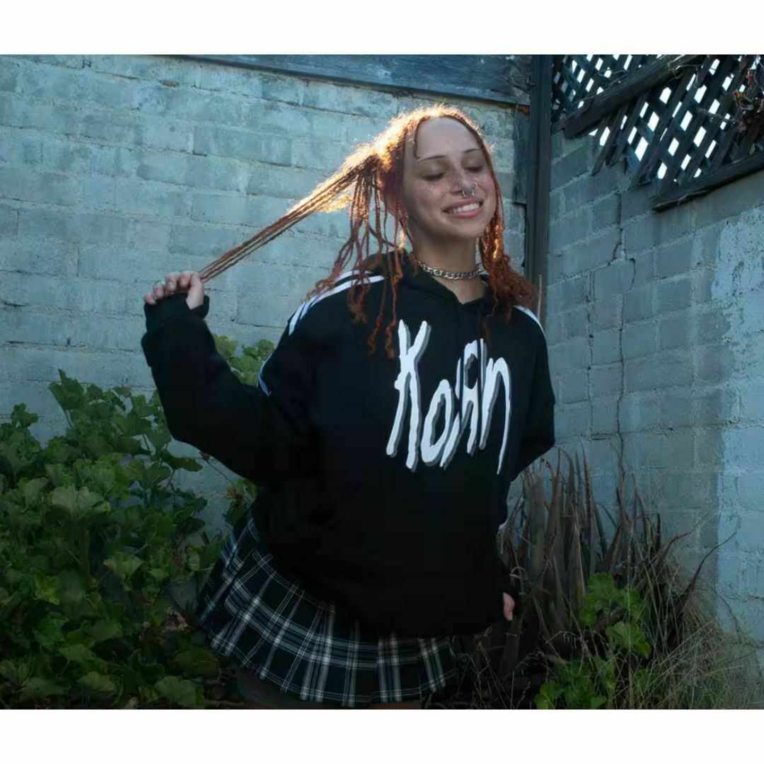 adidas - 新品 adidas × KORN HOODIE S ブラック IN9102の通販 adidas - 新品 adidas × KORN HOODIE S ブラック IN9102の通販