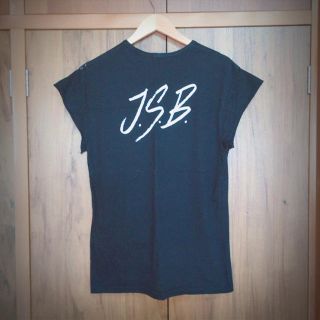 エグザイル トライブ(EXILE TRIBE)のJSB Tシャツ 黒 3代目(Tシャツ(半袖/袖なし))