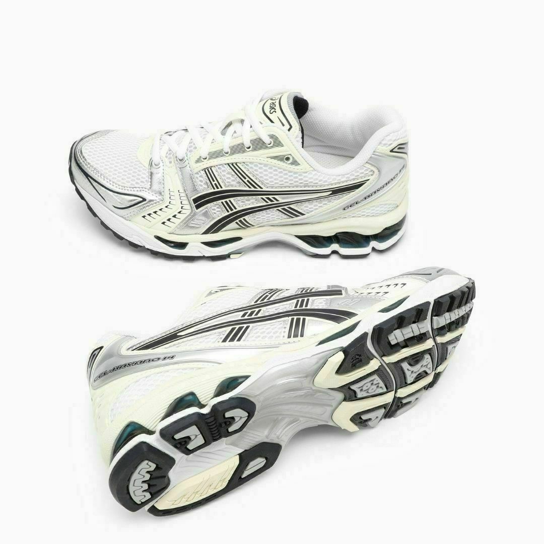 asics - 24.5cm Asics Gel-Kayano 14 ホワイト ミッドナイトの asics - 24.5cm Asics Gel-Kayano 14 ホワイト ミッドナイトの