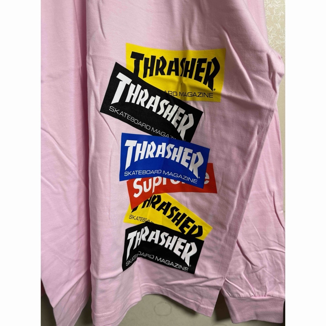 supreme thrasher コラボ ロングTシャツ supreme thrasher コラボ ロングTシャツ