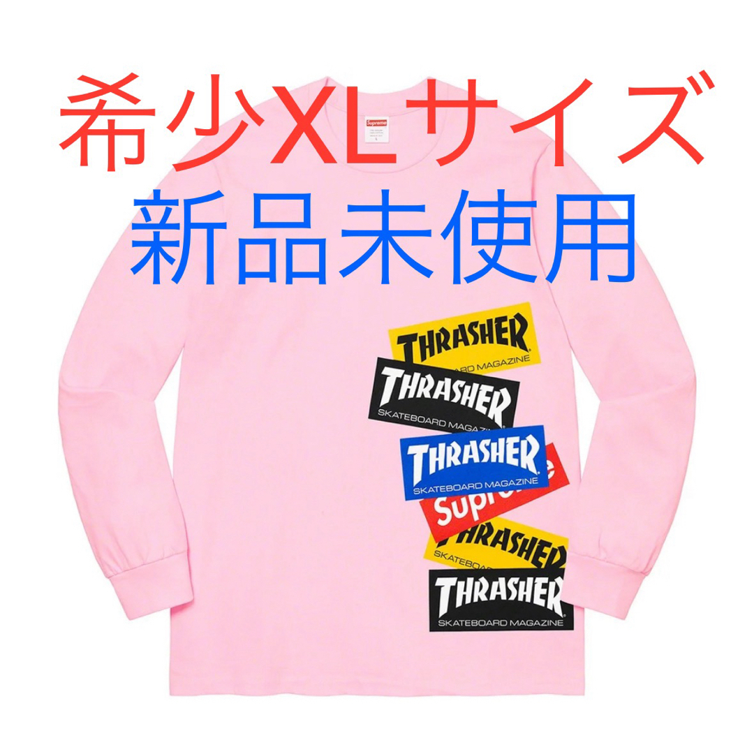 supreme thrasher コラボ ロングTシャツ supreme thrasher コラボ ロングTシャツ