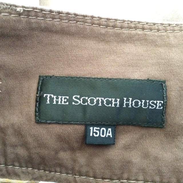 THE SCOTCH HOUSE(ザスコッチハウス)のブラウン スカート レディースのスカート(ひざ丈スカート)の商品写真