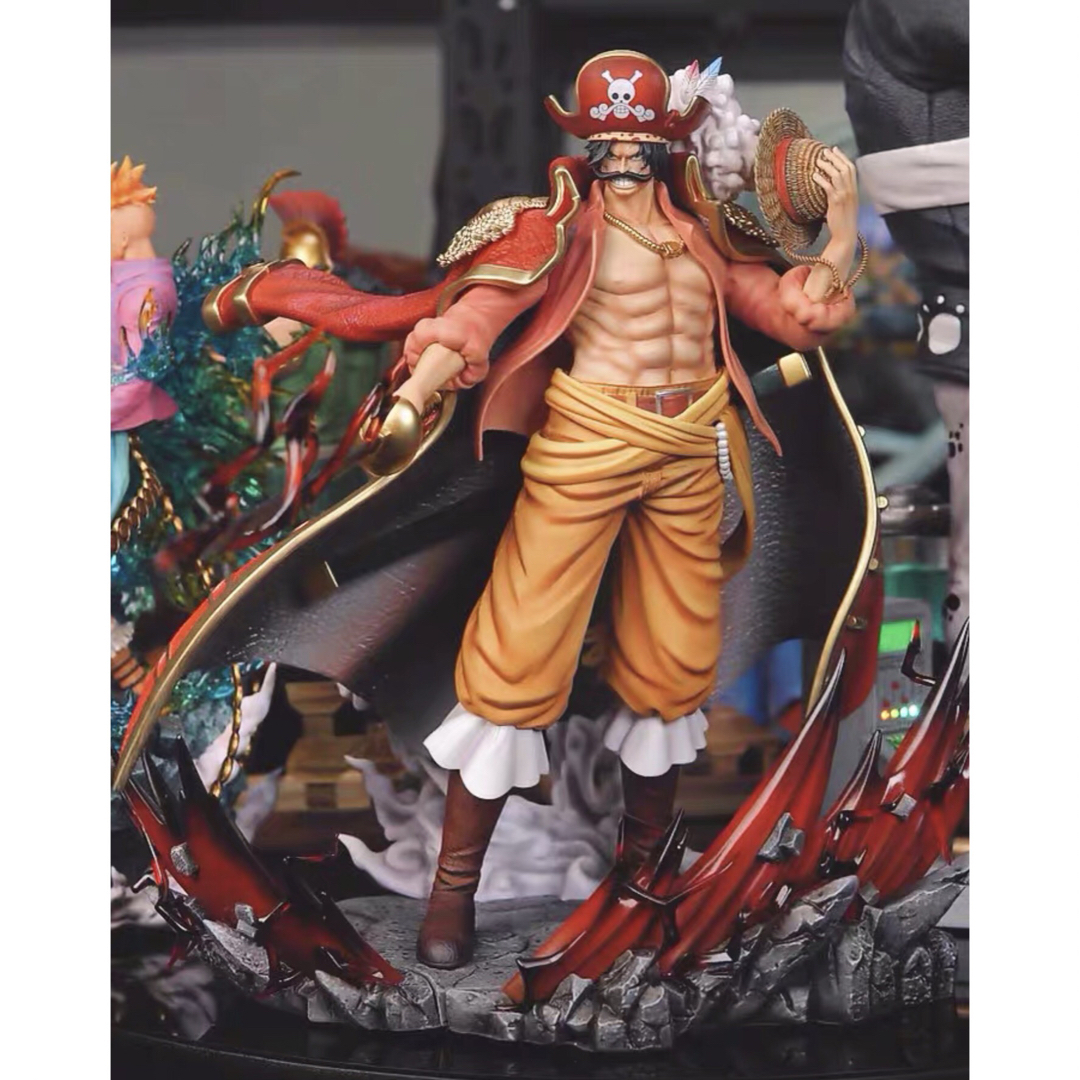 ワンピース One piece ロジャー フィギュア GK ガレージキットの ワンピース One piece ロジャー フィギュア GK ガレージキットの