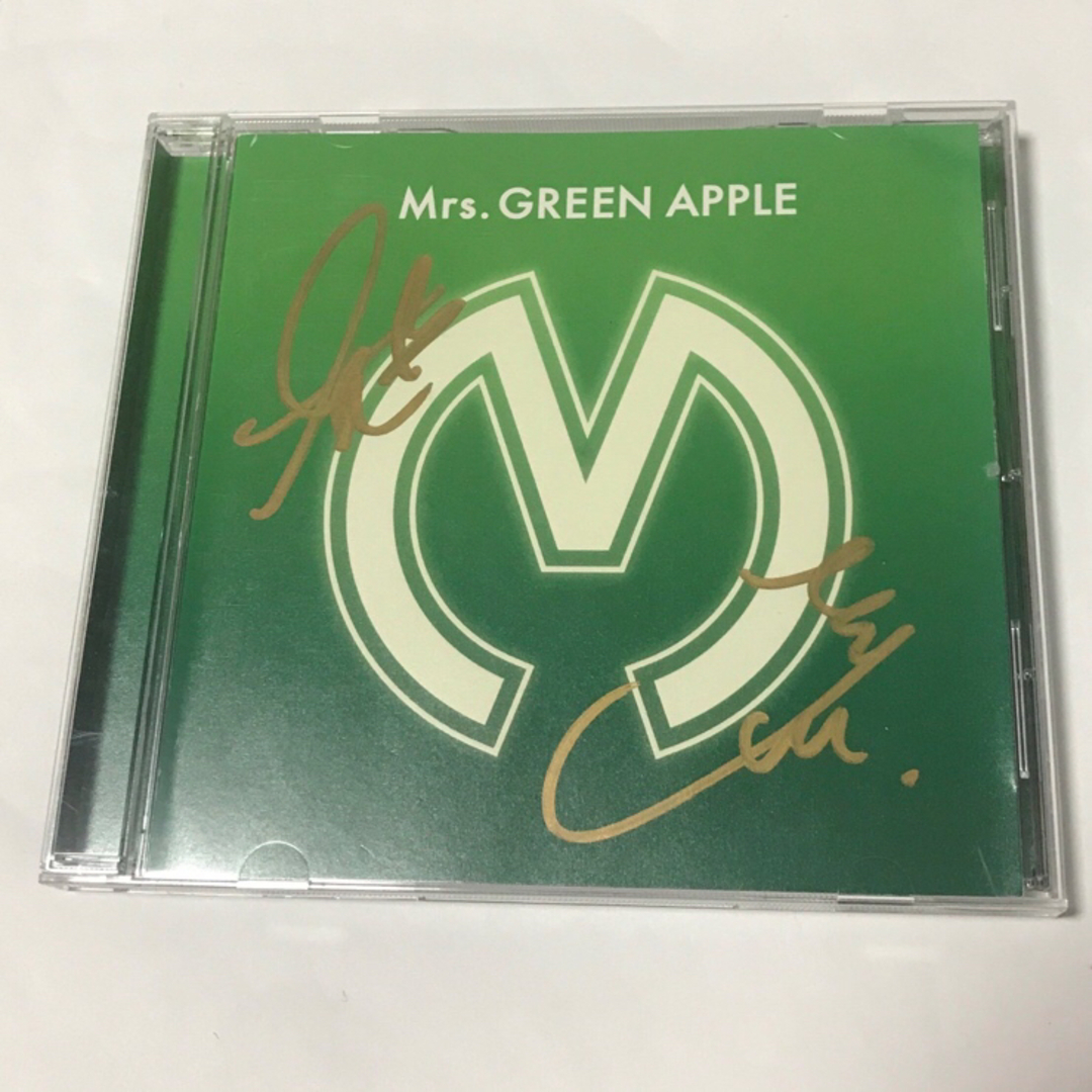 Mrs.GREEN APPLE 直筆サイン入りCD ミセスグリーンアップルの Mrs.GREEN APPLE 直筆サイン入りCD ミセスグリーンアップルの