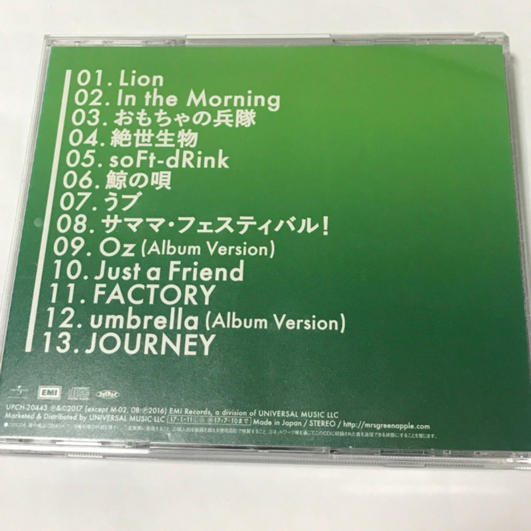 4□ Mrs.GREEN APPLE メンバー直筆サイン入り 未使用の 販促 4□ Mrs.GREEN APPLE メンバー直筆サイン入り 未使用の 販促