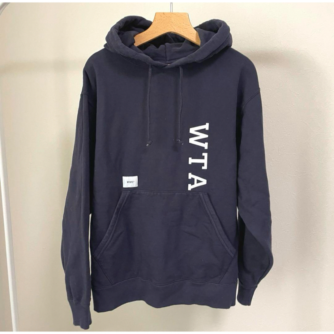 WTAPS SWEATER COLLEGE パーカー ネイビー WTAPS SWEATER COLLEGE パーカー ネイビー