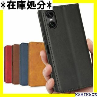 Xperia 10 VI ケース 手帳型 xperia ス トロ ブラック 83(その他)