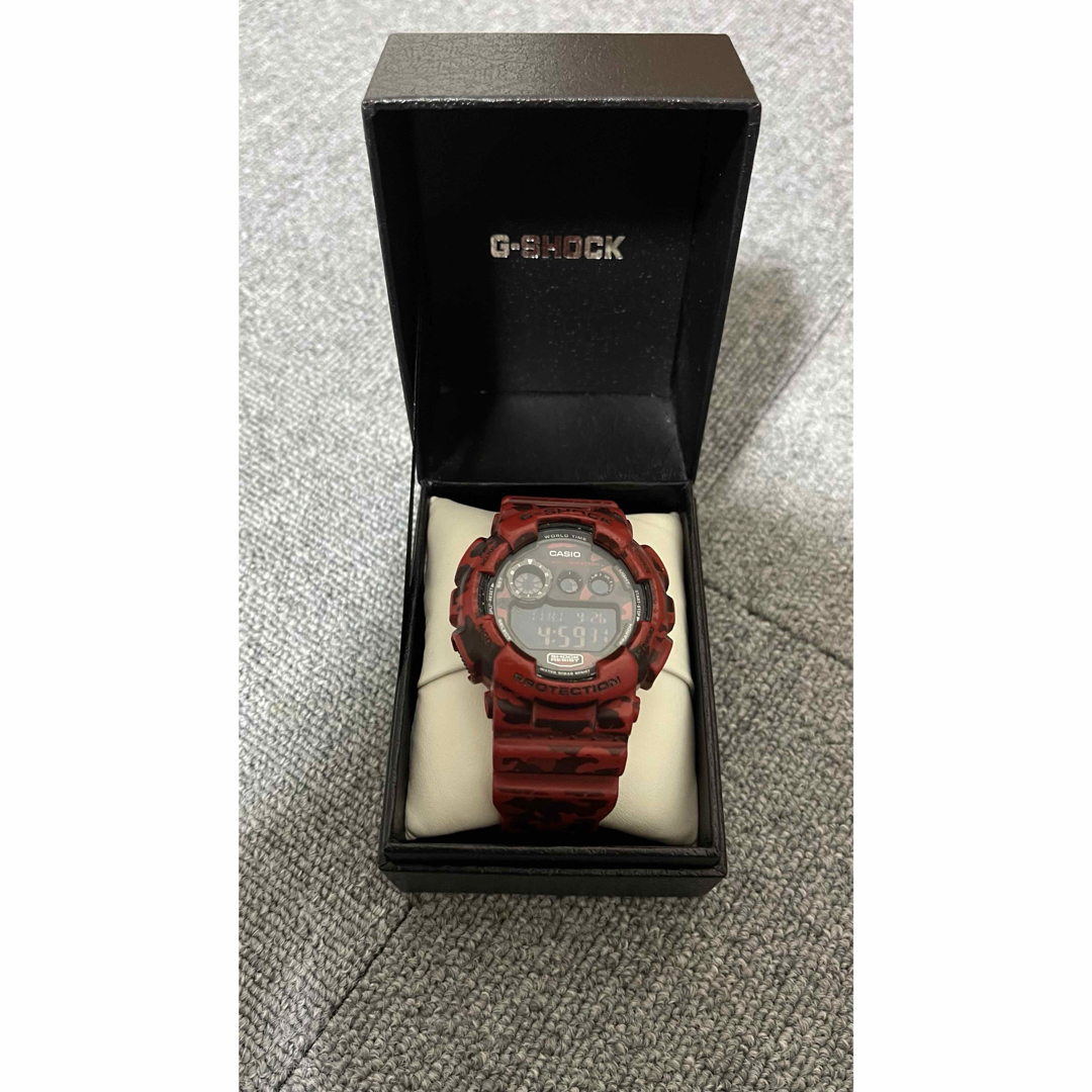 CASIO - カシオ 時計 G-SHOCK レッド 迷彩 GD-120CM 3427の通販 CASIO - カシオ 時計 G-SHOCK レッド 迷彩 GD-120CM 3427の通販