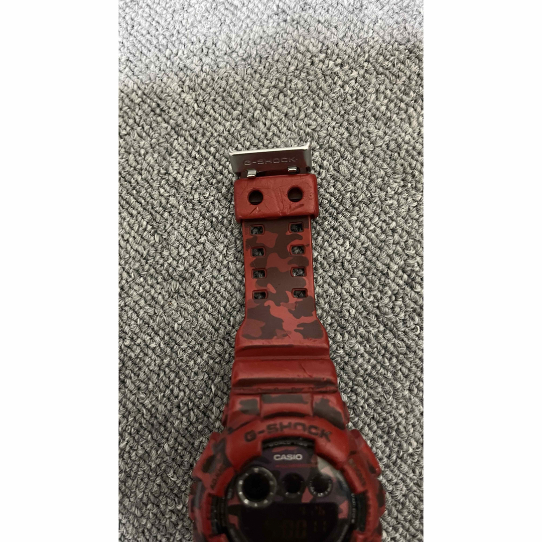 CASIO - カシオ 時計 G-SHOCK レッド 迷彩 GD-120CM 3427の通販 CASIO - カシオ 時計 G-SHOCK レッド 迷彩 GD-120CM 3427の通販