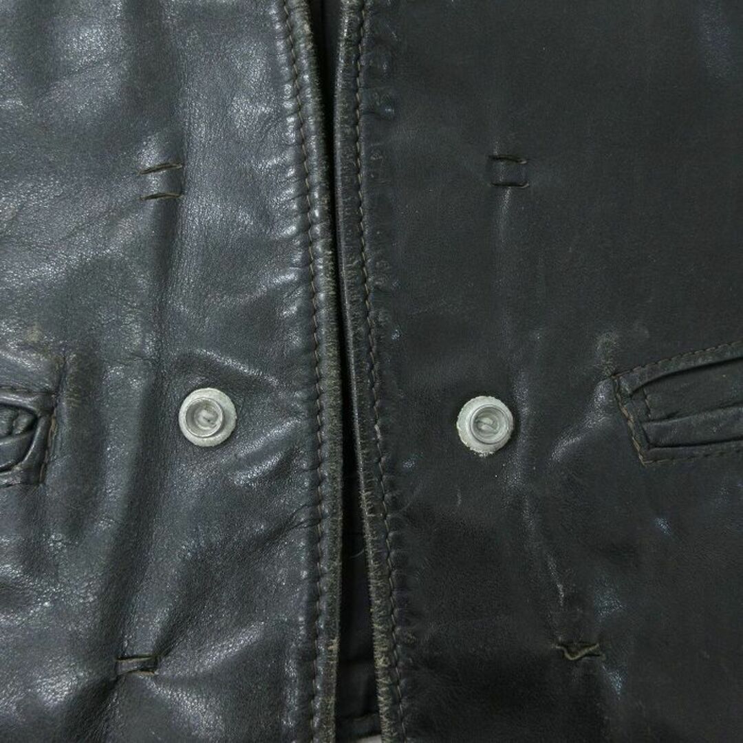 schott - S☆古着 ショット Schott レザー ベスト メンズ 80年代 schott - S☆古着 ショット Schott レザー ベスト メンズ 80年代