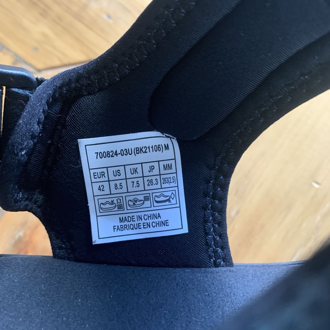 MBT Kisumu Classic サンダル ブラック US8.5 キズム MBT Kisumu Classic サンダル ブラック US8.5 キズム