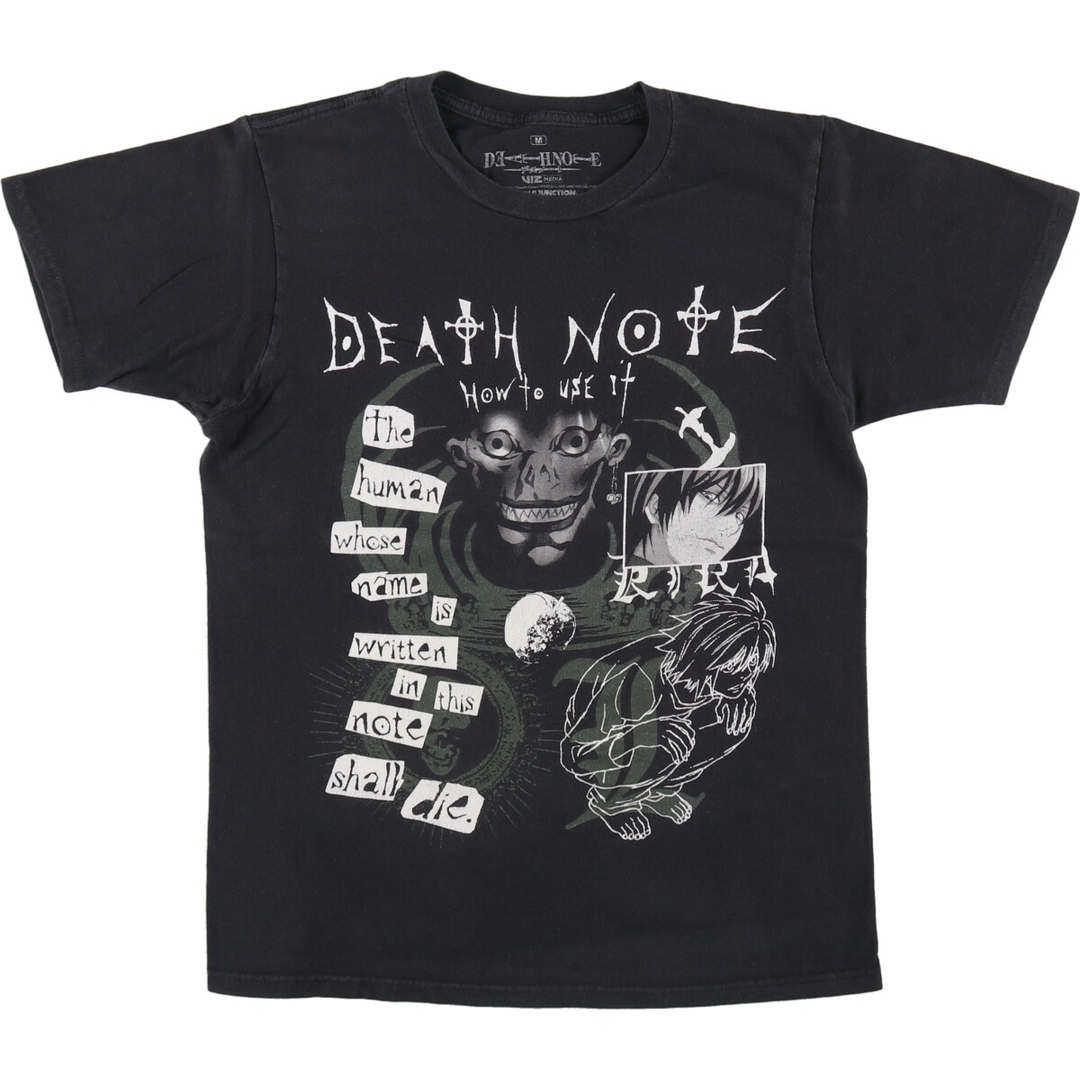 古着 DEATH NOTE デスノート アニメ キャラクタープリントT 古着 DEATH NOTE デスノート アニメ キャラクタープリントT