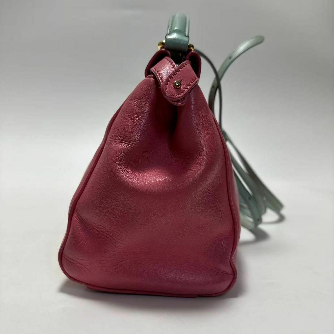 a81【美品】保存袋付 フェンディ ミニピーカブ レザー 2way a81【美品】保存袋付 フェンディ ミニピーカブ レザー 2way