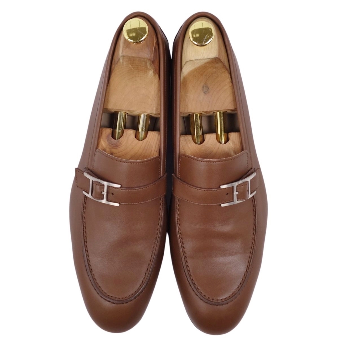 HERMES - 未使用 エルメス HERMES ローファー モカシン HERMES - 未使用 エルメス HERMES ローファー モカシン