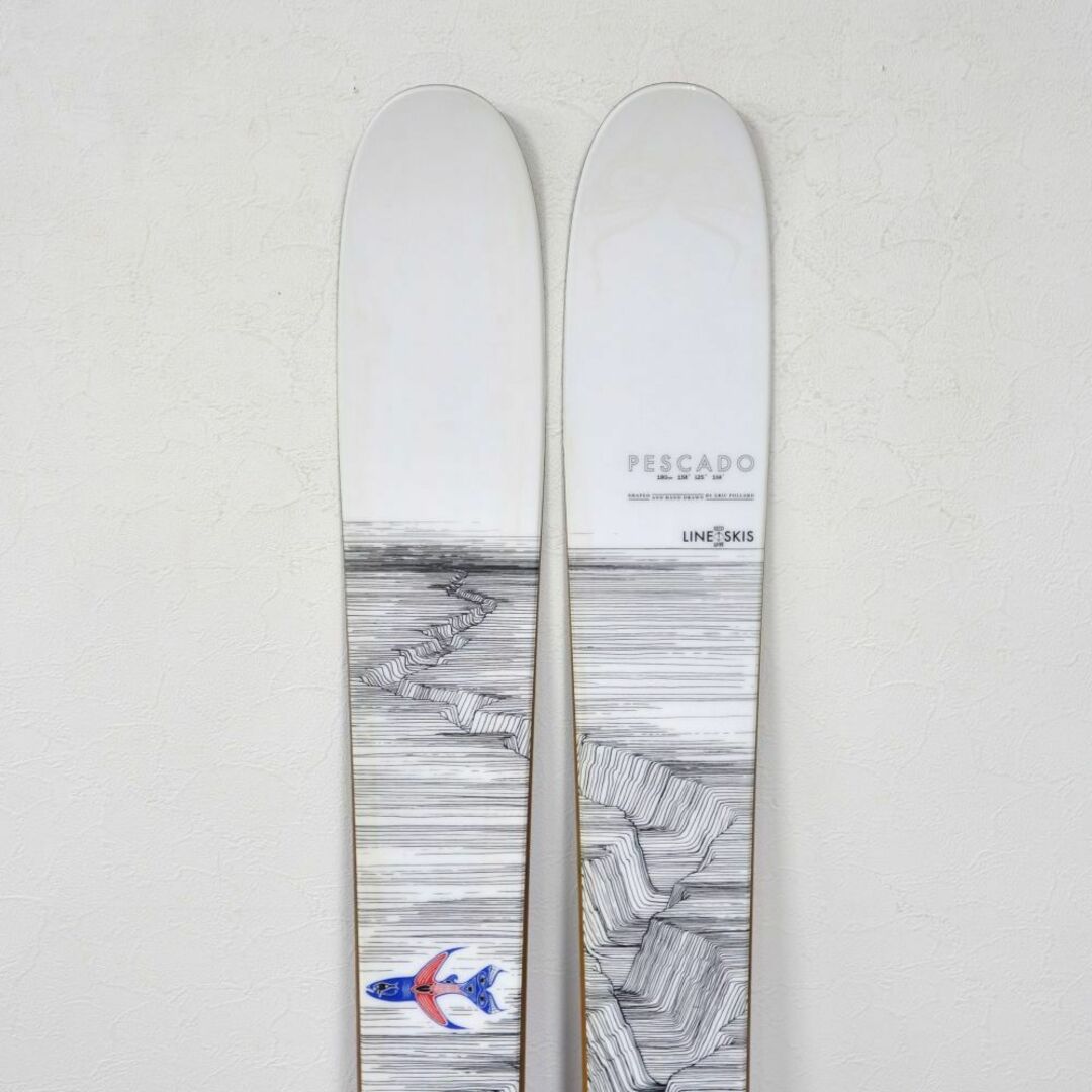 極美品 ライン LINE PESCADO 180cm 125mm ビンディング MARKER 極美品 ライン LINE PESCADO 180cm 125mm ビンディング MARKER