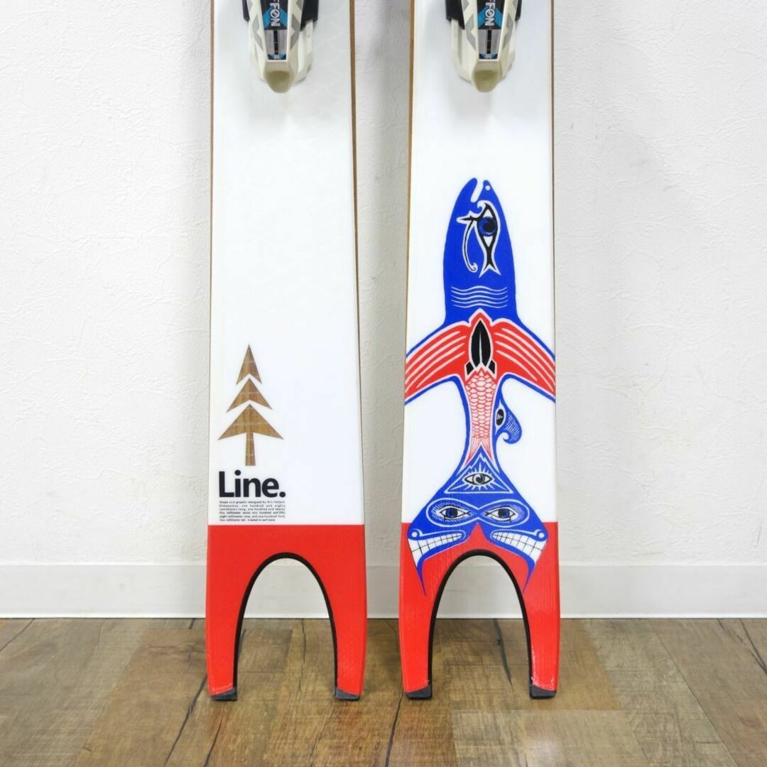 極美品 ライン LINE PESCADO 180cm 125mm ビンディング MARKER 極美品 ライン LINE PESCADO 180cm 125mm ビンディング MARKER
