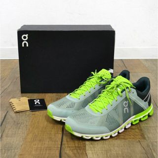 オン On Cloudflow US9 クラウドフロー Moss Lime ランニングシューズ 靴 シューズ スニーカー アウトドア(スニーカー)