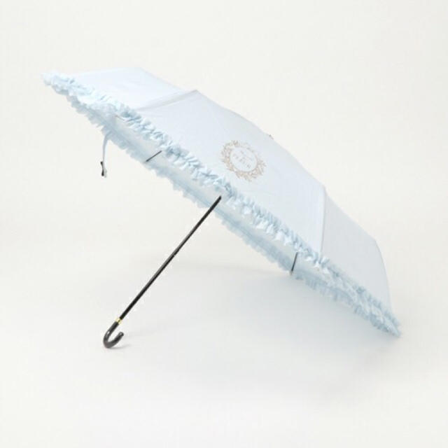 Maison de FLEUR(メゾンドフルール)の新品 ヒートカット フリル 折り畳み 傘 レディースのファッション小物(傘)の商品写真