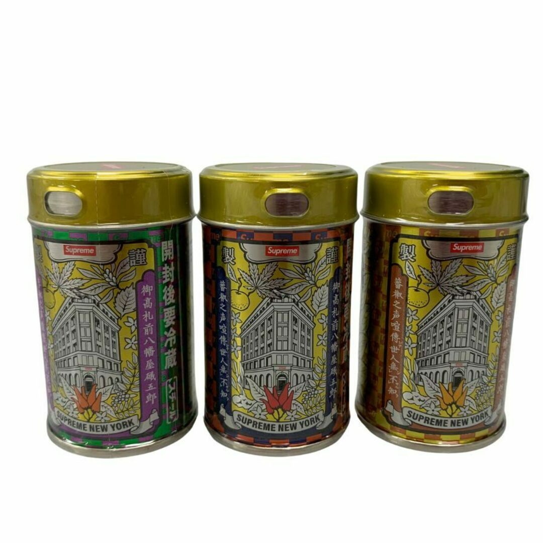 Supreme - シュプリーム 八幡屋礒五郎 七味唐辛子 3種セット Supreme - シュプリーム 八幡屋礒五郎 七味唐辛子 3種セット