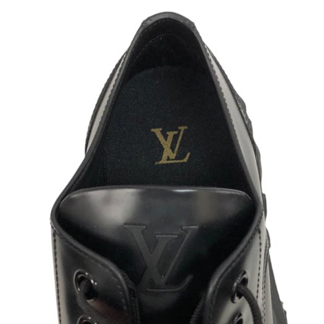 LOUIS VUITTON - ルイヴィトン LVバロックライン ダービー 靴 #6 LOUIS VUITTON - ルイヴィトン LVバロックライン ダービー 靴 #6