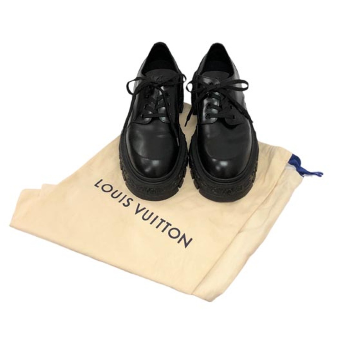 LOUIS VUITTON - ルイヴィトン LVバロックライン ダービー 靴 #6 LOUIS VUITTON - ルイヴィトン LVバロックライン ダービー 靴 #6
