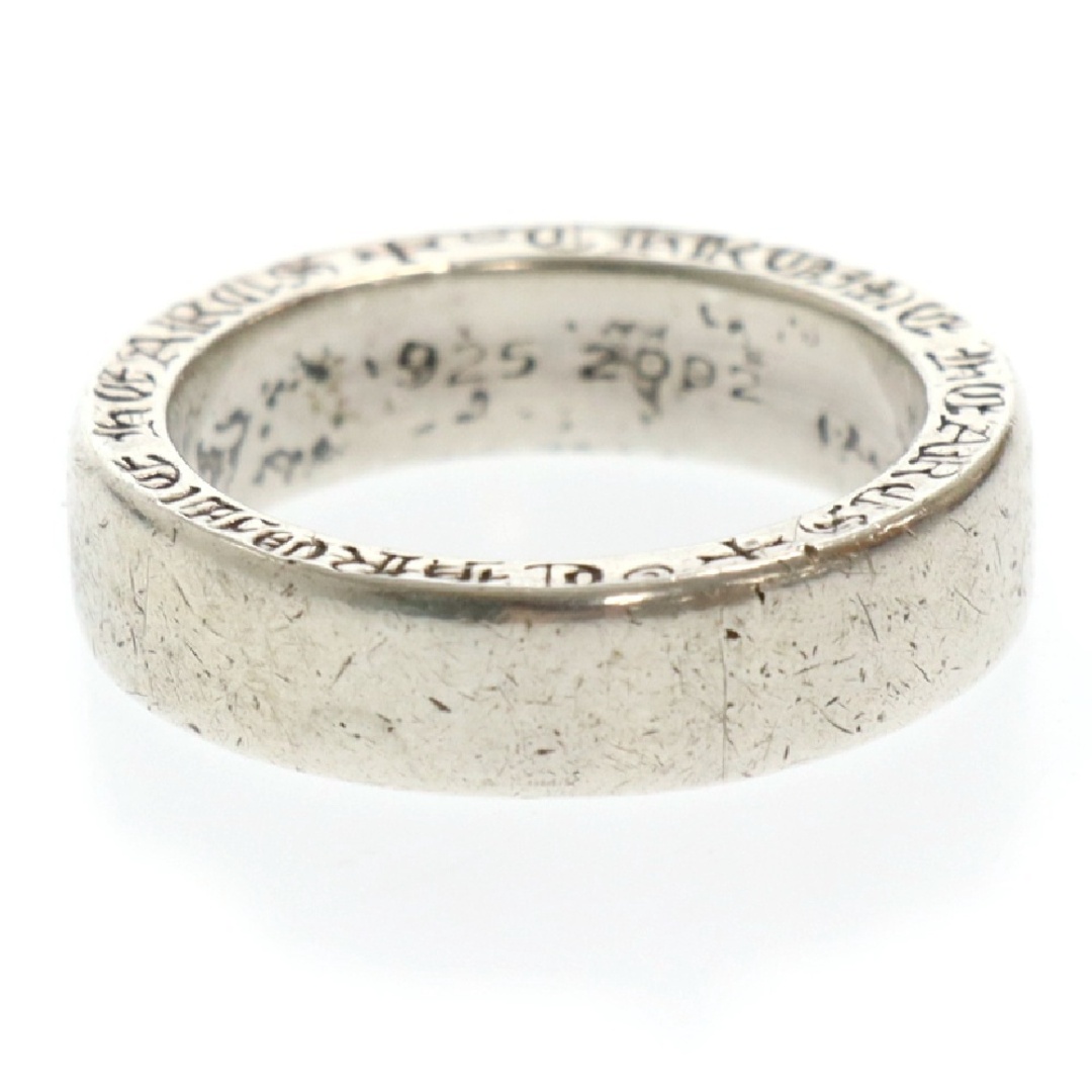 Chrome Hearts - CHROME HEARTS クロムハーツ 6mm Spacer Ring プレーン スペーサーリング 19号 シルバー