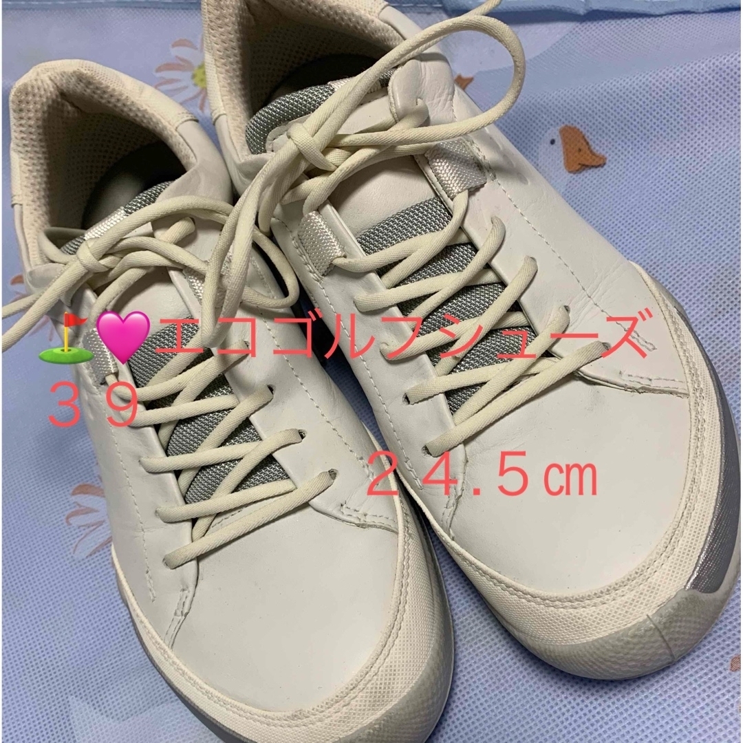 ECCO - ⛳️🩷エコ ゴルフシューズ レディース🩷サイズ 39 ECCO - ⛳️🩷エコ ゴルフシューズ レディース🩷サイズ 39