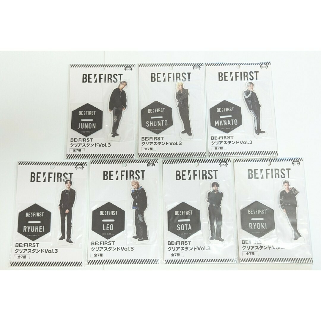 【新品未開封】BE:FIRST クリアスタンドVol.3 コンプリートセット
