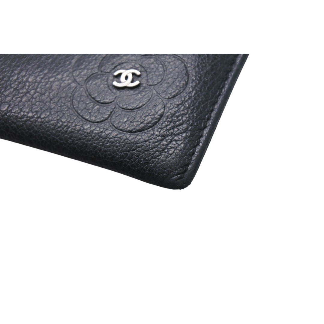 CHANEL - CHANEL シャネル ココマーク カメリア カードケース CHANEL - CHANEL シャネル ココマーク カメリア カードケース