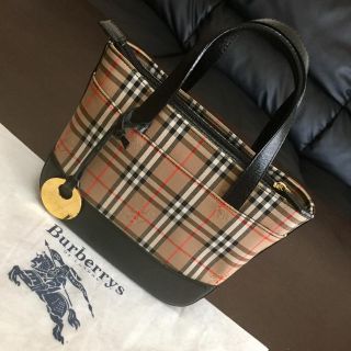 バーバリー(BURBERRY)の超美品バーバリーバック 自宅保管(トートバッグ)