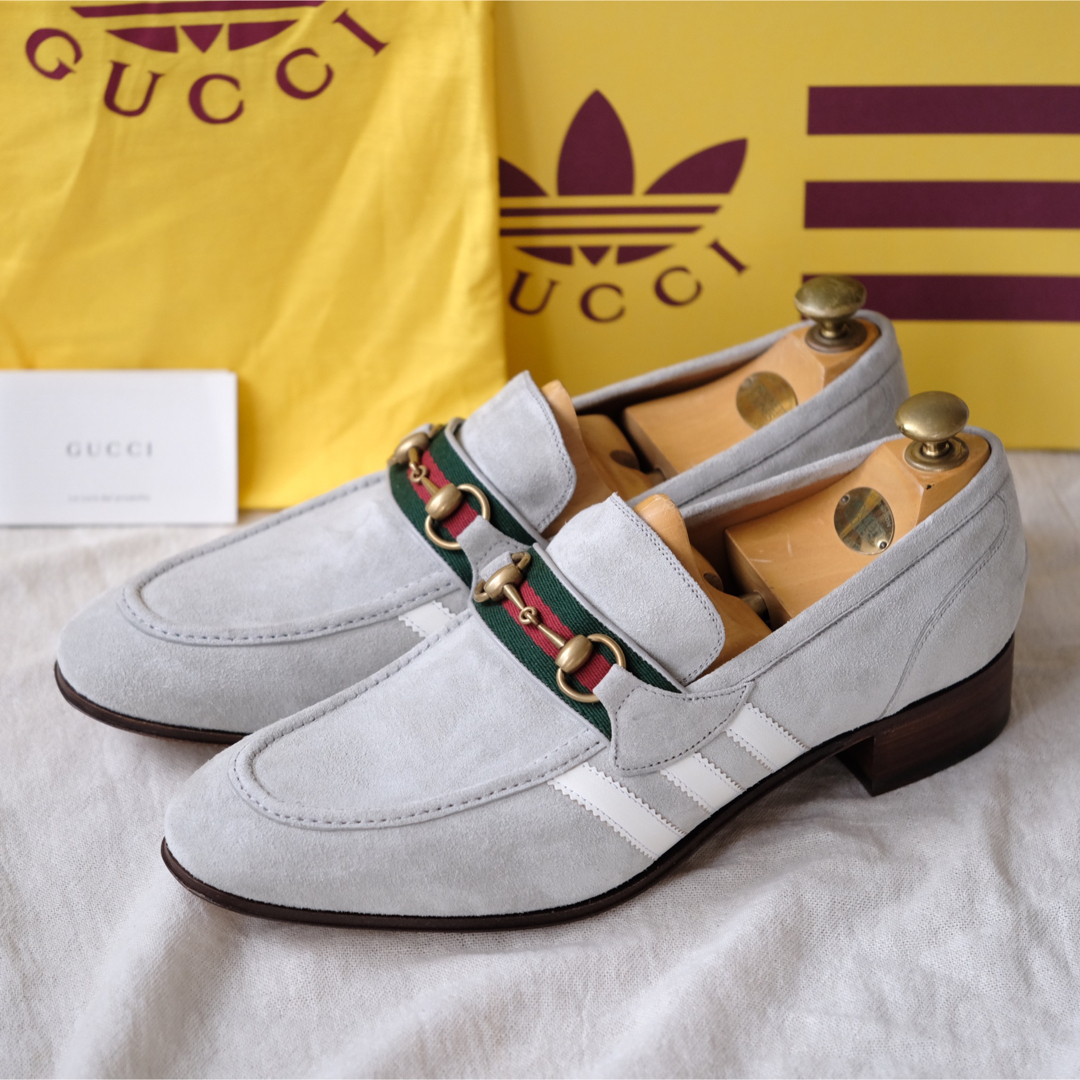 GUCCI - 新品未使用GUCCIグッチ×アディダス ウェブライン GUCCI - 新品未使用GUCCIグッチ×アディダス ウェブライン