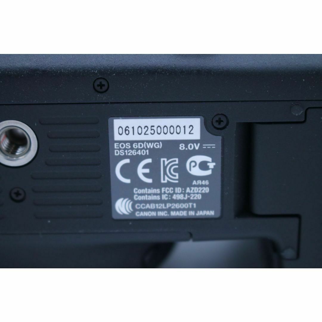 Canon - シャッター回数1342回!□ほぼ新品□ CANON EOS 6D Canon - シャッター回数1342回!□ほぼ新品□ CANON EOS 6D