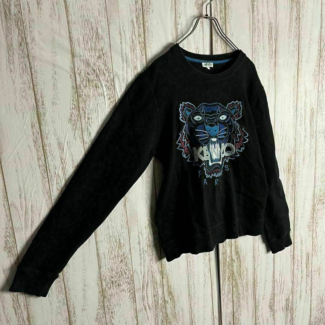 超定番・人気モデル】ケンゾー☆タイガー刺繍ロゴ入りスウェット 超定番・人気モデル】ケンゾー☆タイガー刺繍ロゴ入りスウェット