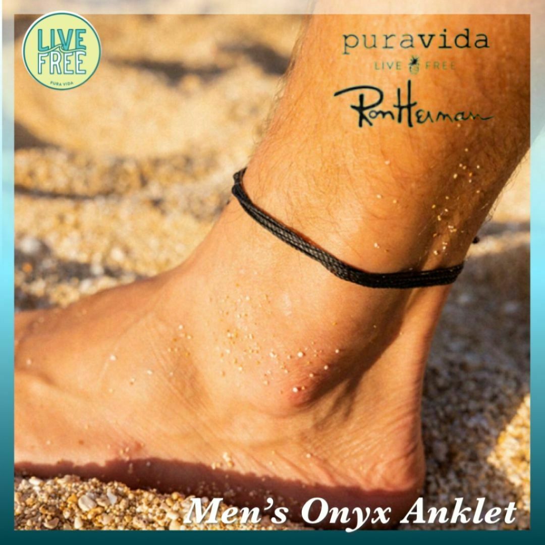 Ron Herman(ロンハーマン)のRonHerman ★ベッカム愛用のPura Vida アンクレット★日本未発売 メンズのアクセサリー(アンクレット)の商品写真