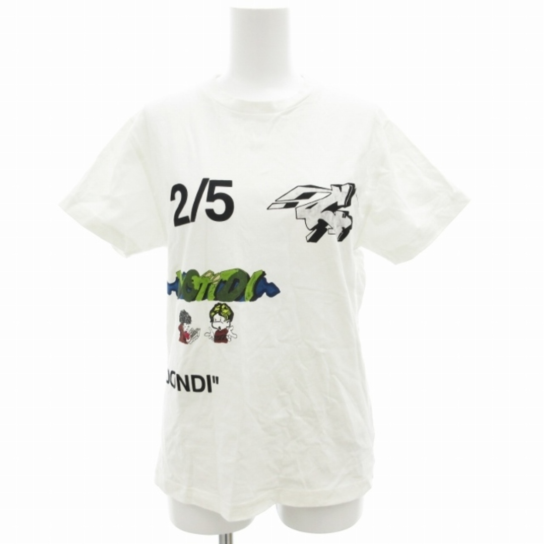 Off-White - オフホワイト ドンディ グラフィックプリント 2/5 T Off-White - オフホワイト ドンディ グラフィックプリント 2/5 T
