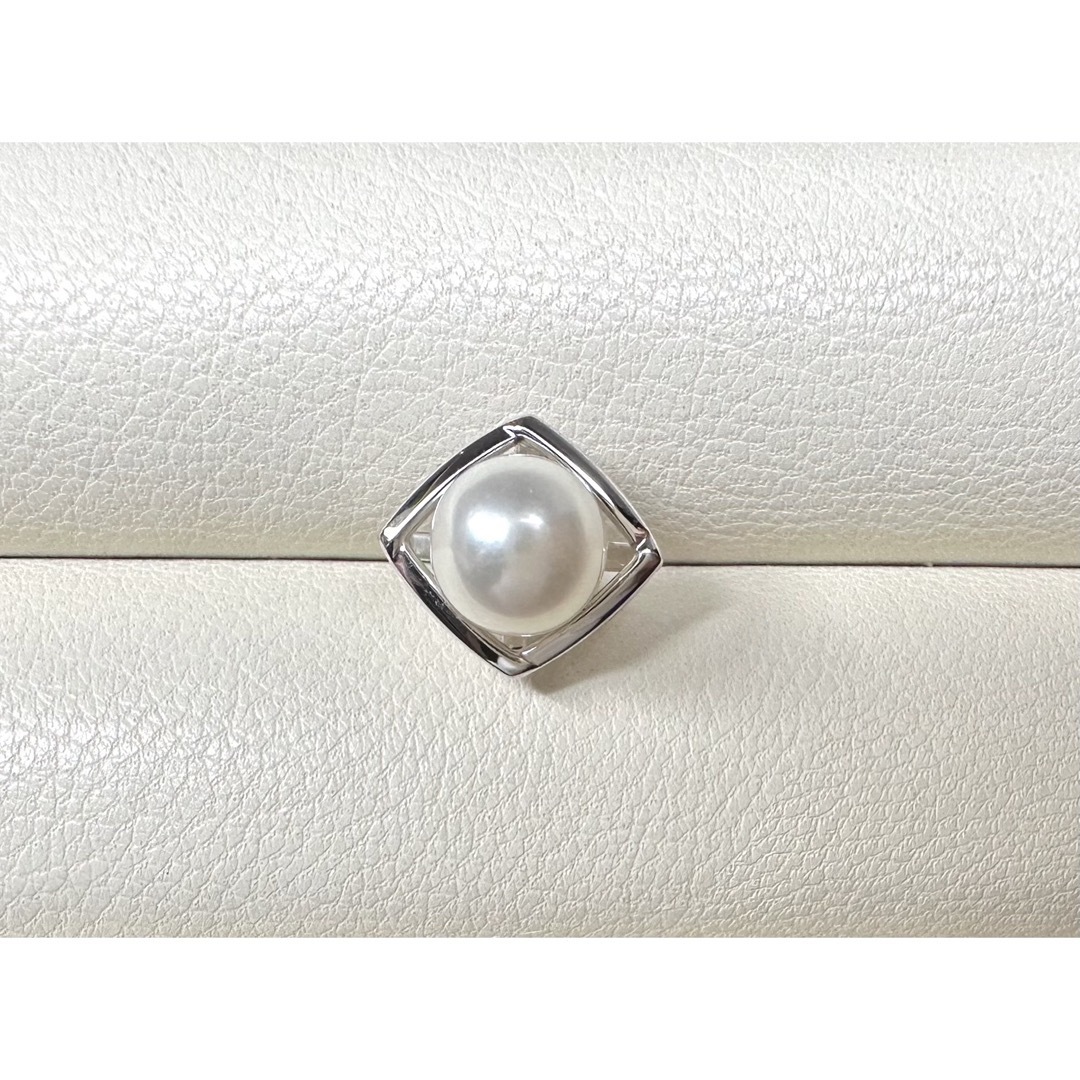 MIKIMOTO アコヤ真珠タイタック SV ネクタイピン MIKIMOTO アコヤ真珠タイタック SV ネクタイピン
