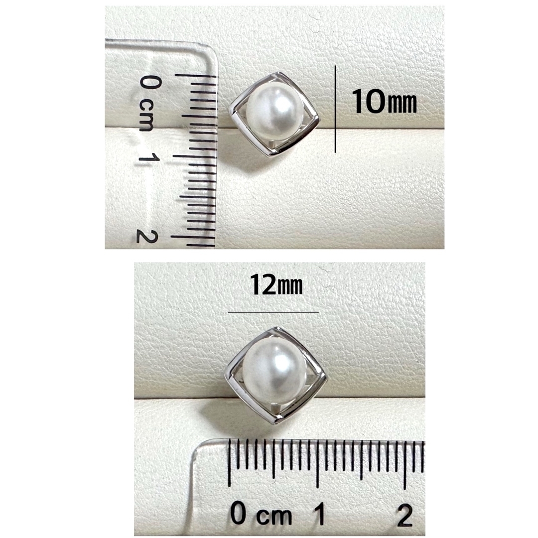 MIKIMOTO アコヤ真珠タイタック SV ネクタイピン MIKIMOTO アコヤ真珠タイタック SV ネクタイピン