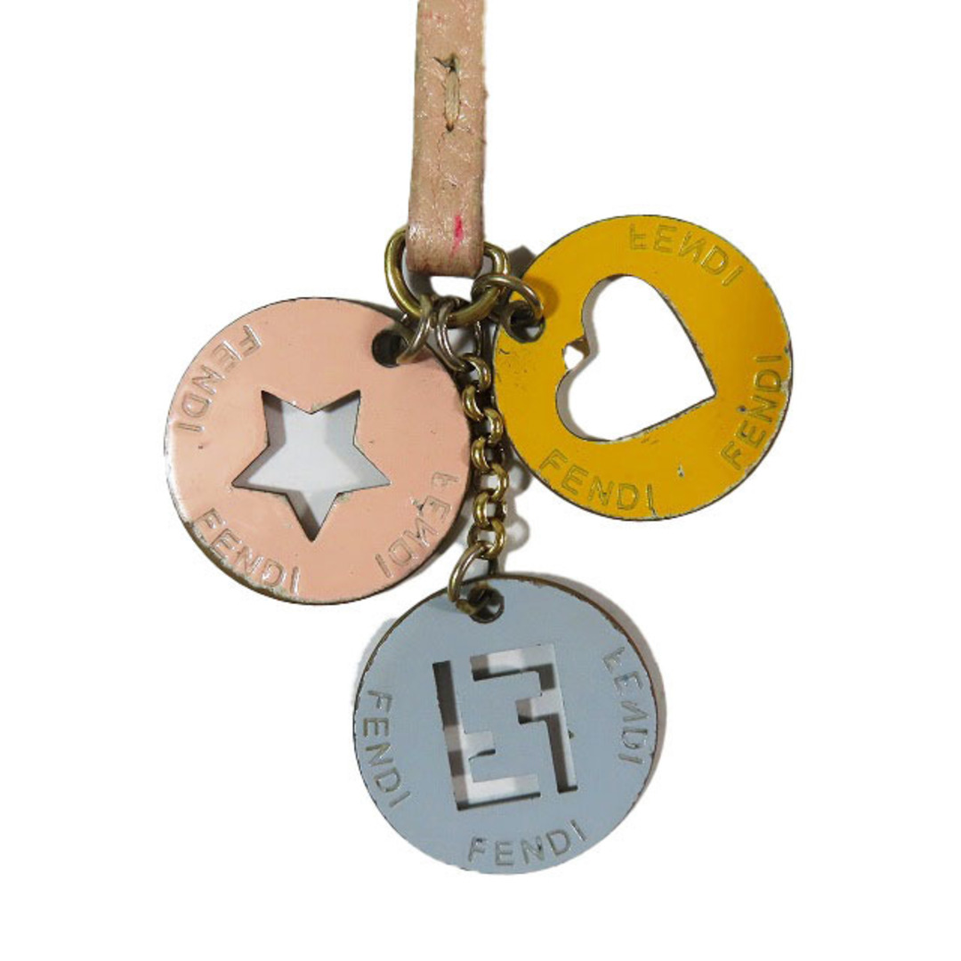 FENDI - フェンディ FENDI キーホルダー 3連 ストラップ 星 FENDI - フェンディ FENDI キーホルダー 3連 ストラップ 星