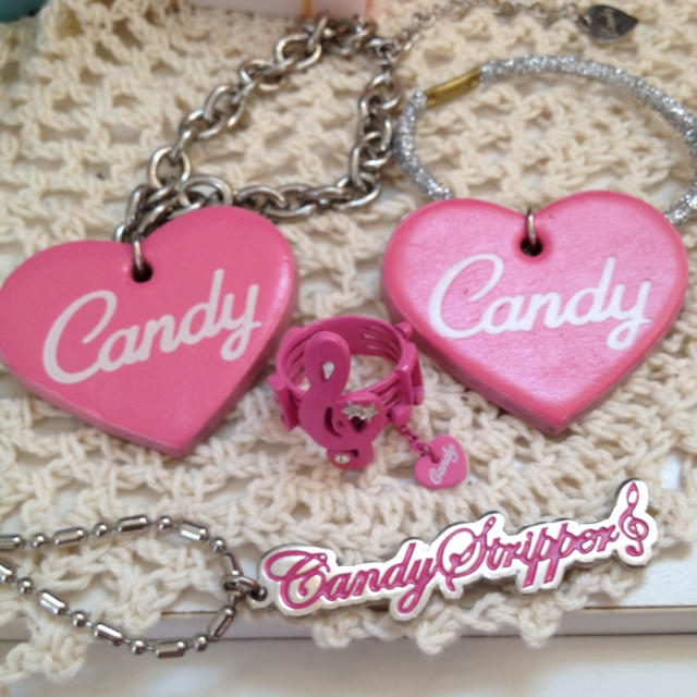 Candy Stripper(キャンディーストリッパー)のCandy♡アクセサリーセット＊送料込み レディースのアクセサリー(リング(指輪))の商品写真