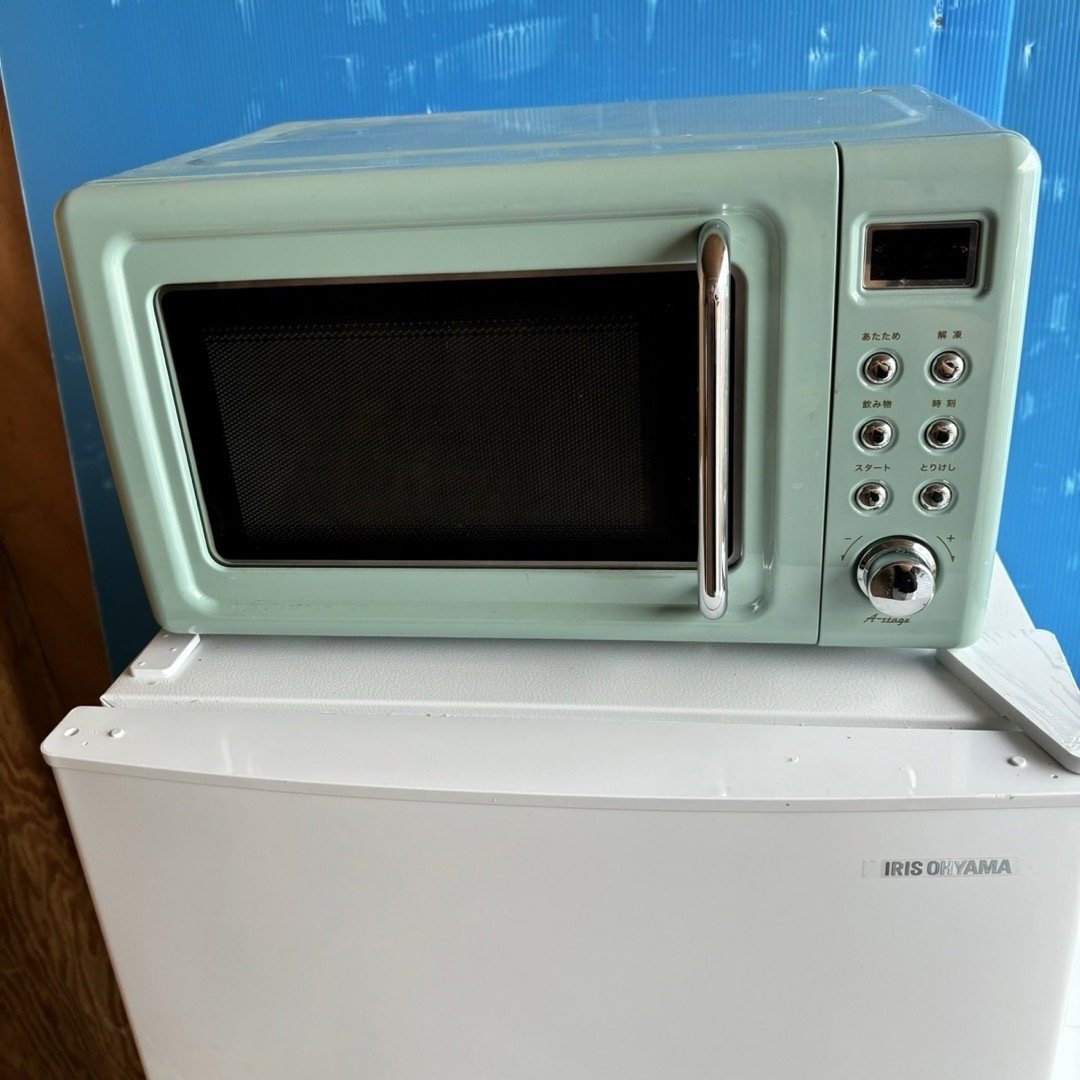 アイリスオーヤマ - 26Z レトロ調電子レンジ 洗濯機 冷蔵庫 アイリスオーヤマ - 26Z レトロ調電子レンジ 洗濯機 冷蔵庫