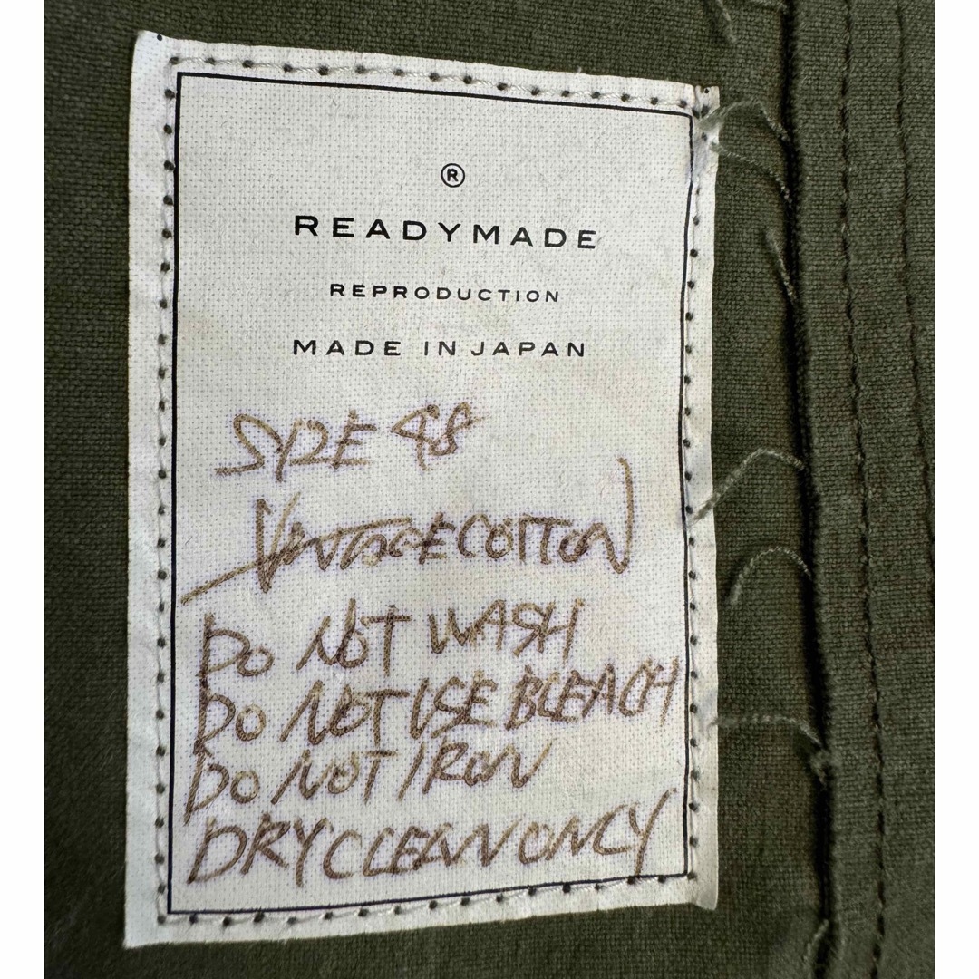 READYMADE - READY MADE レディメイド M-65 FIELD JACKET 48の READYMADE - READY MADE レディメイド M-65 FIELD JACKET 48の